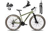 Bicicleta Aro 29 Absolute Nero 5 Câmbio Shimano 24v Acera K7 Garfo Trava Freio a Disco com Pneu Faixa