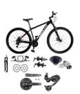 Bicicleta Aro 29 Absolute Nero 5 Câmbio Shimano Deoare e Altus 27v Freio Hidráulico Garfo Trava