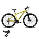 Bicicleta Aro 29 Absolute Nero 5 Cambio Shimano Traseiro 24 Velocidades Freio Disco Mecanico