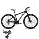 Bicicleta Aro 29 Absolute Nero 5 Cambio Shimano Traseiro 24 Velocidades Freio Disco Mecanico