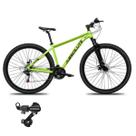 Bicicleta Aro 29 Absolute Nero 5 Cambio Shimano Traseiro 24 Velocidades Freio Disco Mecanico