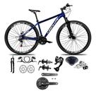 Bicicleta Aro 29 Absolute Nero 5 Câmbios 27v Shimano Altus Freios Hidráulicos - Azul