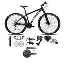 Bicicleta Aro 29 Absolute Nero 5 Câmbios 27v Shimano Altus Freios Hidráulicos - Preto