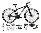 Bicicleta Aro 29 Absolute Nero 5 Câmbios Shimano 24v K7 Freios Hidráulicos Garfo Trava Com Pneu Faixa - Preto Bicicleta Aro 29 Absolute Nero 5 Câmbios Shimano 24v K7 Freios Hidráulicos Garfo Trava Com Pneu Faixa - Preto