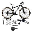 Bicicleta Aro 29 Absolute Nero 5 Câmbios Shimano Alívio/altus 27v Freio A Oléo Garfo Trava Pneu C/faixa -preto Bicicleta Aro 29 Absolute Nero 5 Câmbios Shimano Alívio/altus 27v Freio A Oléo Garfo Trava Pneu C/faixa -preto
