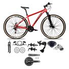 Bicicleta Aro 29 Absolute Nero 5 Câmbios Shimano Alívio/altus 27v Freio A Oléo Garfo Trava Pneu C/faixa -vermelho Bicicleta Aro 29 Absolute Nero 5 Câmbios Shimano Alívio/altus 27v Freio A Oléo Garfo Trava Pneu C/faixa -vermelho