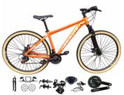 Bicicleta Aro 29 Absolute Nero 5 Câmbios Shimano Altus 24v Alumínio Freios Hidráulicos Garfo com Trava Pneu com Faixa Bicicleta Aro 29 Absolute Nero 5 Câmbios Shimano Altus 24v Alumínio Freios Hidráulicos Garfo com Trava Pneu com Faixa