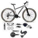 Bicicleta Aro 29 Absolute Nero 5 Câmbios Shimano Deore/altus 27v Freio A Oléo Garfo C/trava Pneu C/faixa -cinza Bicicleta Aro 29 Absolute Nero 5 Câmbios Shimano Deore/altus 27v Freio A Oléo Garfo C/trava Pneu C/faixa -cinza