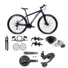 Bicicleta Aro 29 Absolute Nero 5 Câmbios Shimano Deore E Altus 27v Freio Hidraulico Garfo C/trava -roxo Bicicleta Aro 29 Absolute Nero 5 Câmbios Shimano Deore E Altus 27v Freio Hidraulico Garfo C/trava -roxo