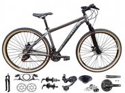 Bicicleta Aro 29 Absolute Nero 5 Câmbios Shimano Deore e Altus Freio Hidráulico K7 Garfo com Trava 27v Pneu com Faixa Bicicleta Aro 29 Absolute Nero 5 Câmbios Shimano Deore e Altus Freio Hidráulico K7 Garfo com Trava 27v Pneu com Faixa