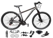 Bicicleta Aro 29 Absolute Nero 5 Freio Hidráulico K7 27v Alumínio Mountain Bike Garfo com Trava