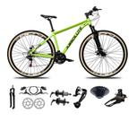 Bicicleta Aro 29 Absolute Nero 5 Freio Hidráulico K7 27v Garfo com Trava Pneu com Faixa - Verde
