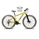 Bicicleta Aro 29 Absolute Nero 5 Freios Disco Hidráulicos 24v Garfo Suspensão Pneu Faixa - Amarelo