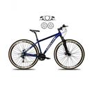 Bicicleta Aro 29 Absolute Nero 5 Freios Disco Hidráulicos 24v Garfo Suspensão Pneu Faixa - Azul Tam.15