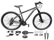 Bicicleta Aro 29 Absolute Nero 5 Kit 2x9 Gta Sunrun K7 Freio a Disco Garfo com Trava Mountain Bike