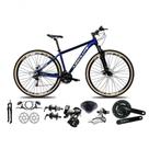 Bicicleta Aro 29 Absolute Nero 5 Shimano Altus 24v Freios Hidráulicos Garfo Com Trava Pneu Com Faixa Azul Tam 17 Bicicleta Aro 29 Absolute Nero 5 Shimano Altus 24v Freios Hidráulicos Garfo Com Trava Pneu Com Faixa Azul Tam 17