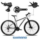 Bicicleta Aro 29 Absolute Nero 5 Shimano CUES 9 Velocidades 1x9 Alumínio Cabeamento Interno Freio Hidráulico MT200