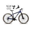 Bicicleta Aro 29 Absolute Nero 5 Shimano Freios Hidráulicos 24v Garfo Suspensão Pneu Faixa - Azul Tam.15