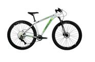 Bicicleta Aro 29 Absolute Wild 12v Garfo Trava no Guidão Freio Hidráulico 1x12v Cabeamento Interno - Prata Tam.15