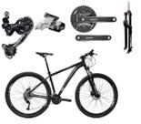 Bicicleta Aro 29 Absolute Wild Alumínio Câmbio Traseiro Shimano Deore e Altus 27v Freio Hidráulico Garfo Com Trava - Preto - Tam. 19