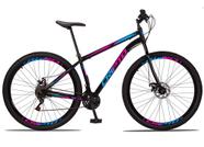 Bicicleta Aro 29 Aço Carbono 21v Cripto Freios A Disco Garfo
