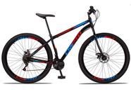 Bicicleta Aro 29 Aço Carbono 21v Cripto Freios A Disco Garfo