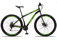 Bicicleta Aro 29 Aço Carbono 21v Cripto Freios A Disco Garfo