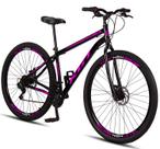 Bicicleta Aro 29 Aço Carbono KGT Freios A Disco 21 Marchas