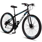 Bicicleta aro 29 Aço Carbono Preto e Azul Gott Cronos Freio A Disco 21V Bicicleta aro 29 Aço Carbono Preto e Azul Gott Cronos Freio A Disco 21V