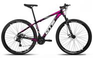 Bicicleta aro 29 aluminio gts rdx freio hidráulico 27 marchas