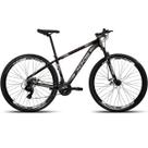 Bicicleta aro 29 aluminio kairos freio a disco 24 marchas