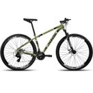 Bicicleta aro 29 aluminio kairos freio a disco 24 marchas