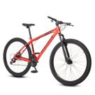 Bicicleta aro 29 Alumínio Vermelho e Preto Gott Rocker Freios a Disco Suspensão 21v