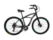 Bicicleta Aro 29 Beach Caiçara Aluminio Freio A Disco 21 V.