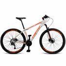 Bicicleta Aro 29 Cripto 24 Marchas Freios Disco e Suspensão Branco