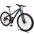 Bicicleta Aro 29 Dropp SW 24 Vel Câmbio Shimano Quadro Alumínio MTB