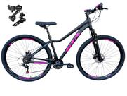 Bicicleta Aro 29 Feminina Gta Start Alumínio Mtb 21v Câmbios Shimano Freio a Disco