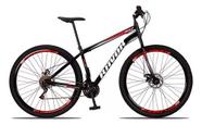 Bicicleta Aro 29 Freio a Disco Traseiro Shimano Aço 21 Velocidades Bicicleta Aro 29 Freio a Disco Traseiro Shimano Aço 21 Velocidades