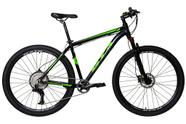 Bicicleta Aro 29 Gta 12v Kit 1x12 Alumínio Freios Hidráulicos K7 11/50d Garfo Com Trava - Preto/Verde