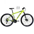 Bicicleta Aro 29 Gta Start 21v Freio A Disco Hidráulico Alumínio Garfo Suspensão - Amarelo