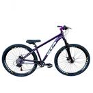 Bicicleta Aro 29 Gta Start Freeride Dh Single 8v Cubo K7 Rodas Vmaxx Freio A Disco. Roxo