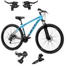 Bicicleta Aro 29 Gti Roma 21 Velocidades Aluminio Câmbios e Trocadores Shimano