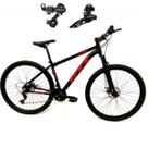Bicicleta Aro 29 GTI Roma Quadro Alumínio 6061 24 Velocidades MTB Câmbios SHIMANO Bicicleta Aro 29 GTI Roma Quadro Alumínio 6061 24 Velocidades MTB Câmbios SHIMANO