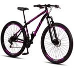 Bicicleta Aro 29 KGT Shift Aço Carbono 21 marchas Freios a Disco Suspensão Diant