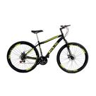 Bicicleta Aro 29 Kls Sport Gold Câmbios Shimano Freio Disco Mtb Com Suspensão 21 Marchas