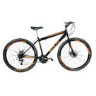 Bicicleta Aro 29 Kls Sport Gold Ezfire Câmbios Shimano Freio Disco Mtb 21 Marchas
