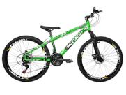 Bicicleta Aro 29 KOG 21 Velocidades Modelo Viking Full x25 Freeride Suspensão de 80mm Freio a Disco