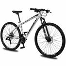 Bicicleta aro 29 KRW Alumínio 24 Velocidades Marchas Freio Hidráulico Suspensão dianteira Mountain Bike KR2
