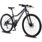 Bicicleta aro 29 KRW Alumínio 27 Velocidades Freio Hidráulico Suspensão dianteira Mountain Bike KR4