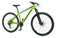 Bicicleta aro 29 KRW Alumínio Shimano CUES Freio Hidráulico Suspensão Trava de guidão 18 Velocidades